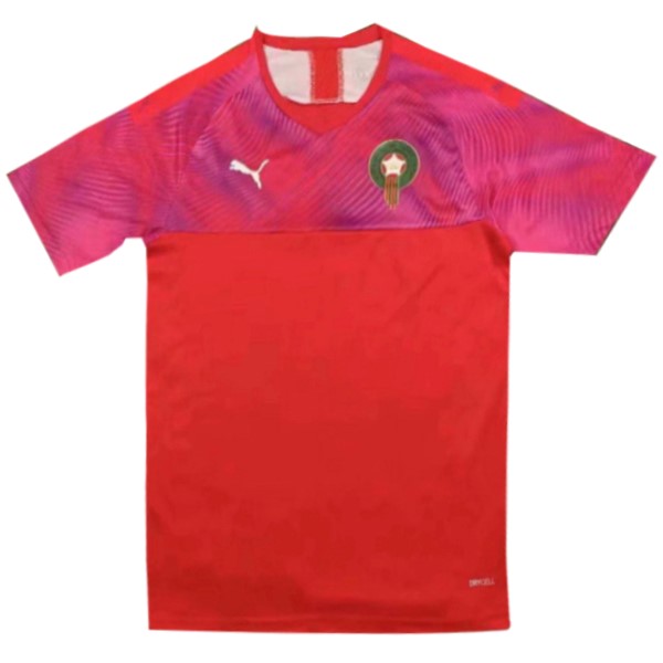 Tailandia Camiseta Marruecos 1ª Kit 2019 Rojo